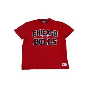 Chicago Bulls NBA Graphic Tee Size XL Red Unisex Basketball Jordan